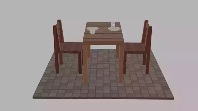 Modern Wooden Dining Table