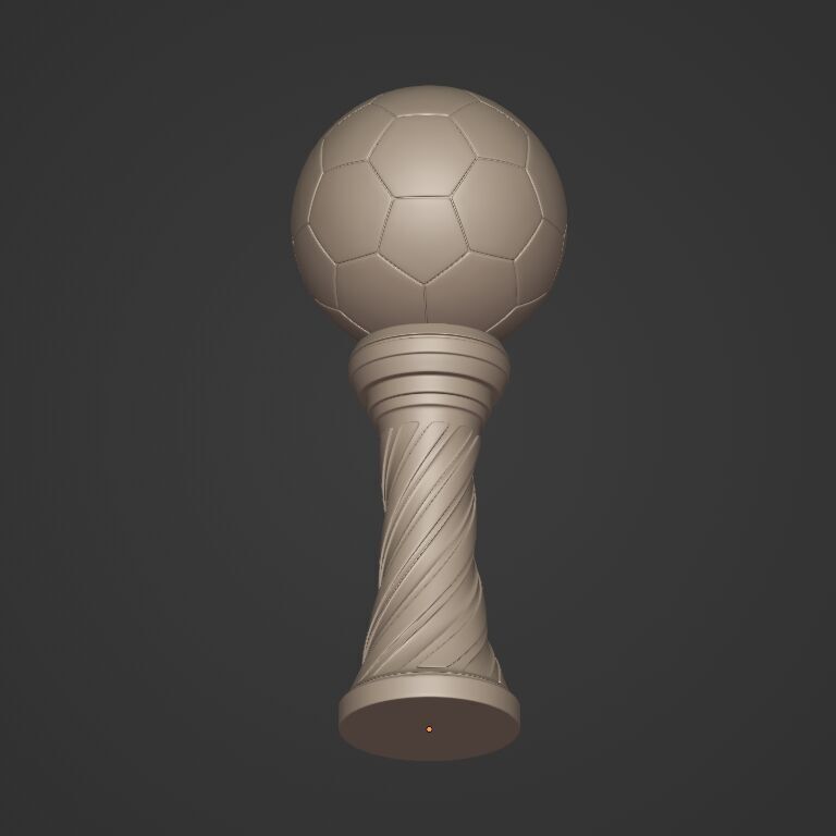 Soccer - Football Trophy -- Original Design 3D print model_9