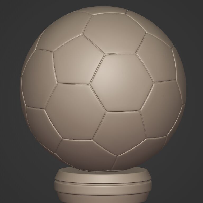 Soccer - Football Trophy -- Original Design 3D print model_15