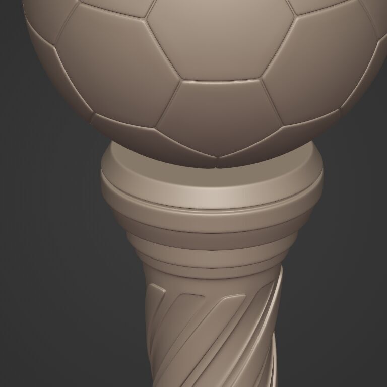 Soccer - Football Trophy -- Original Design 3D print model_19