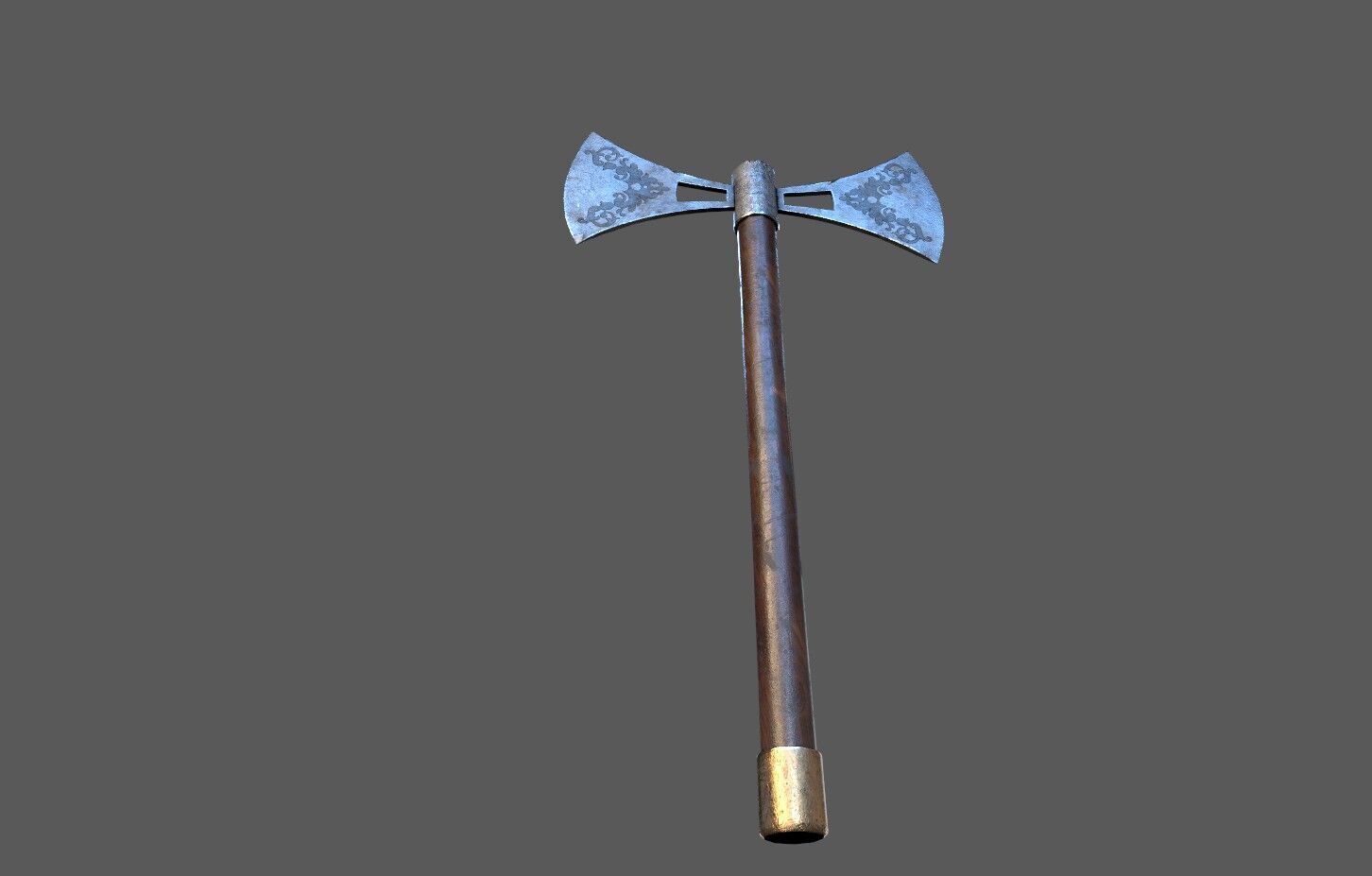 Rigged Fantasy Medieval Apes World Character Low-poly 3D model_9