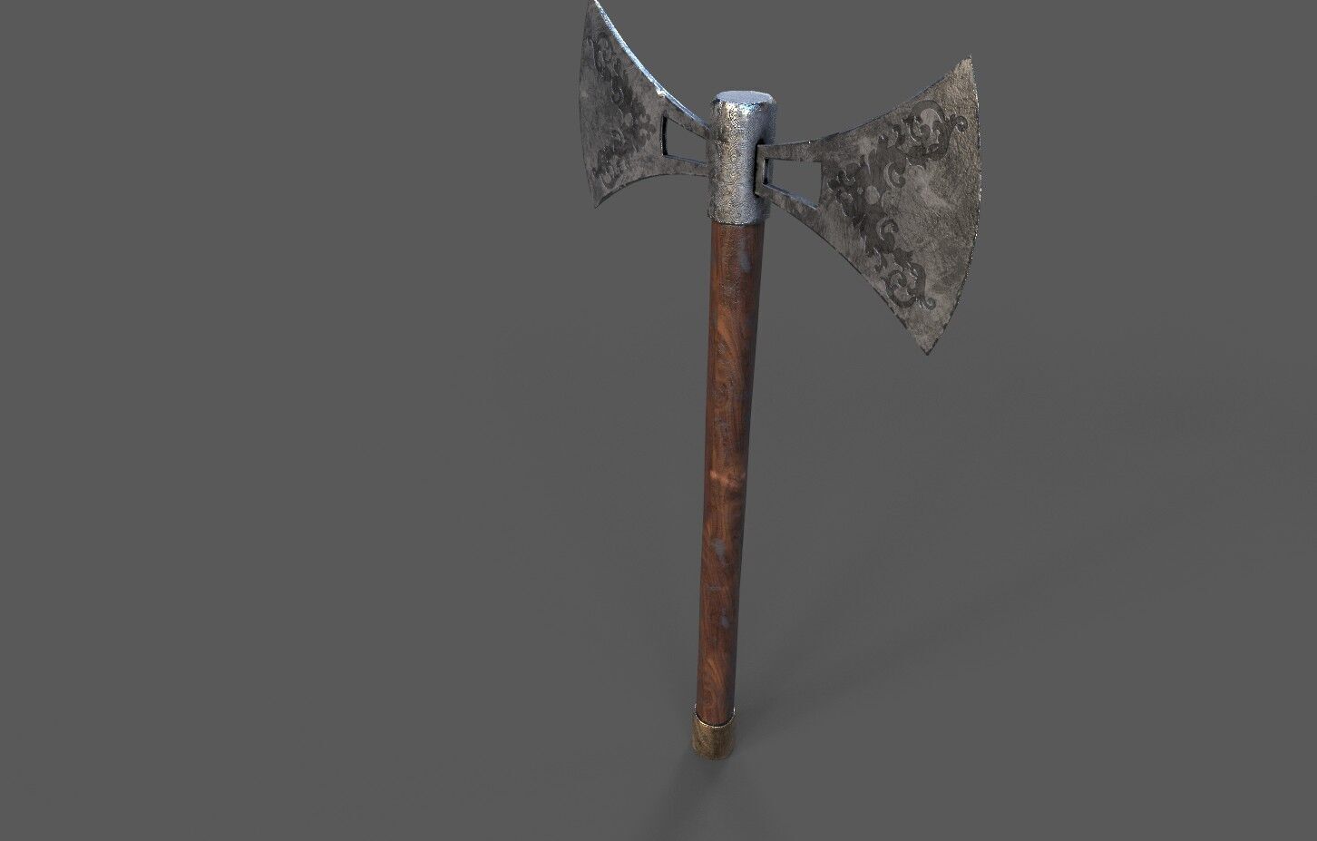 Rigged Fantasy Medieval Apes World Character Low-poly 3D model_6