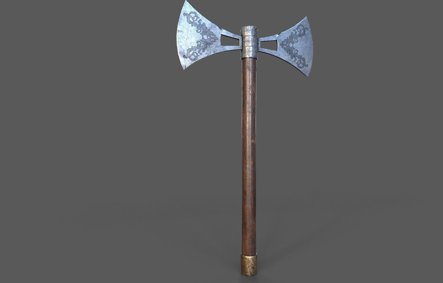 Rigged Fantasy Medieval Apes World Character Low-poly 3D model_7