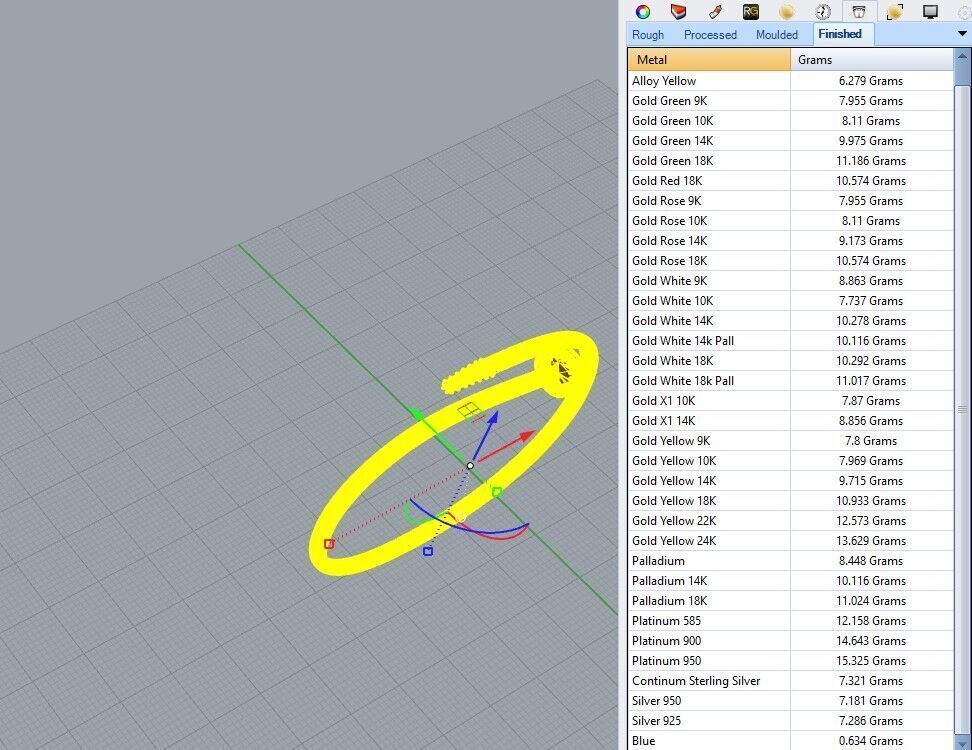Peg design bangles 3D print model_6