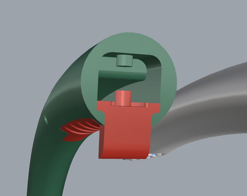 Bracelet Juste un Clou de Cartier New Lock  3D print model_9