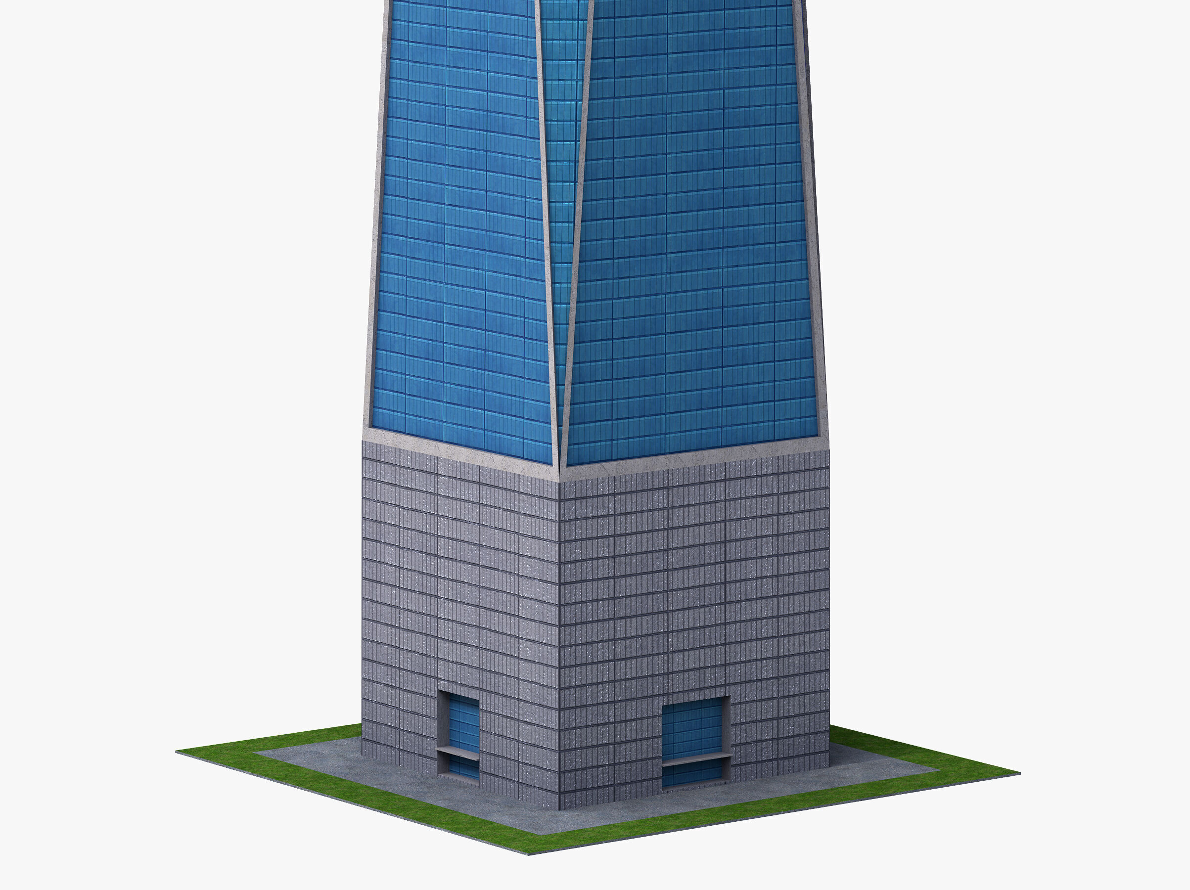 Freedom Tower 3D model_4