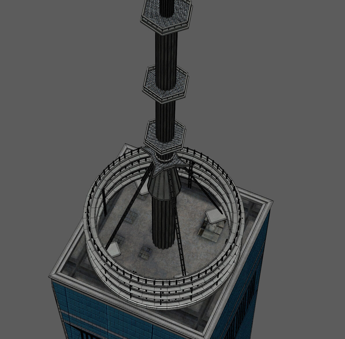 Freedom Tower 3D model_17
