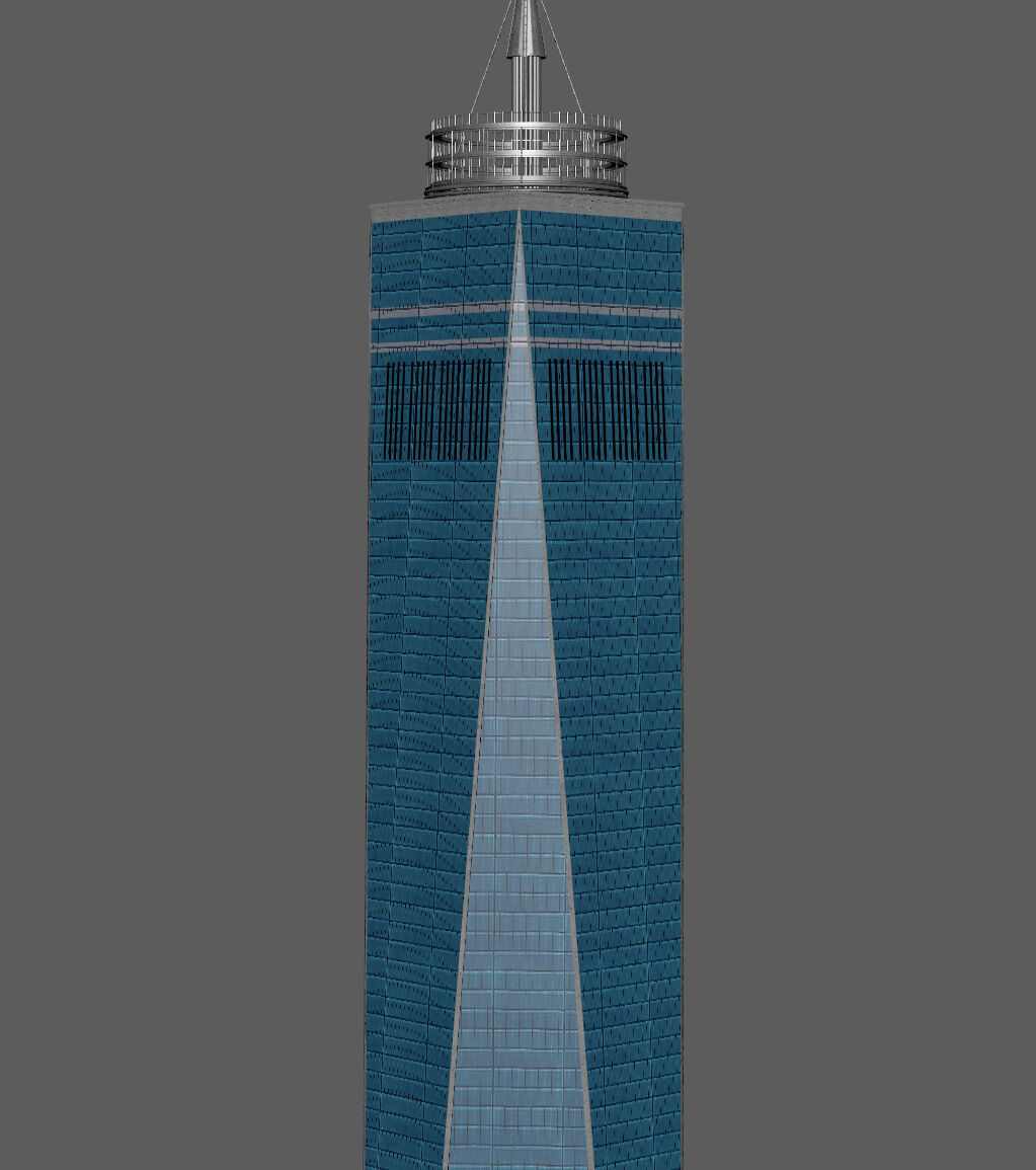 Freedom Tower 3D model_18