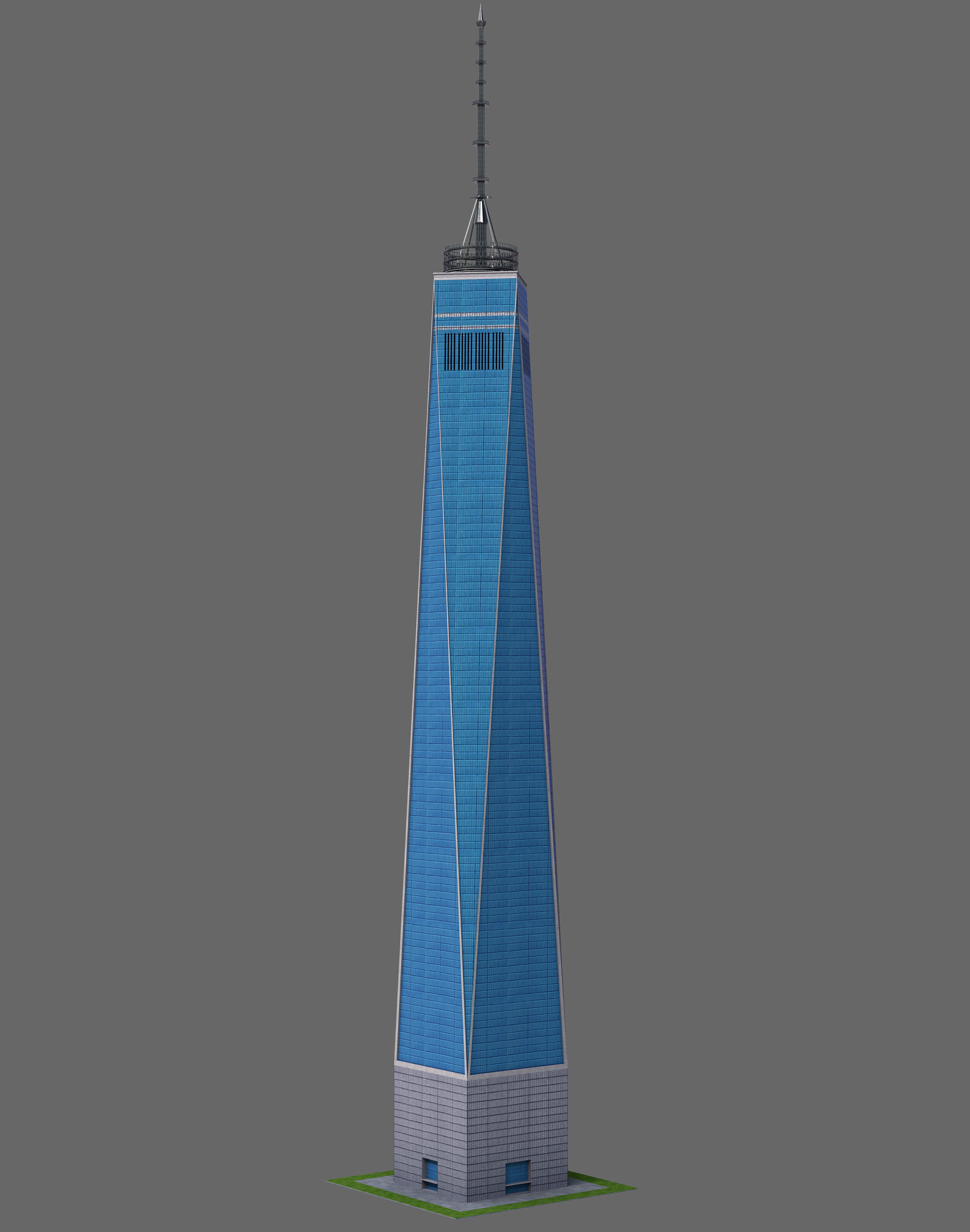 Freedom Tower 3D model_3