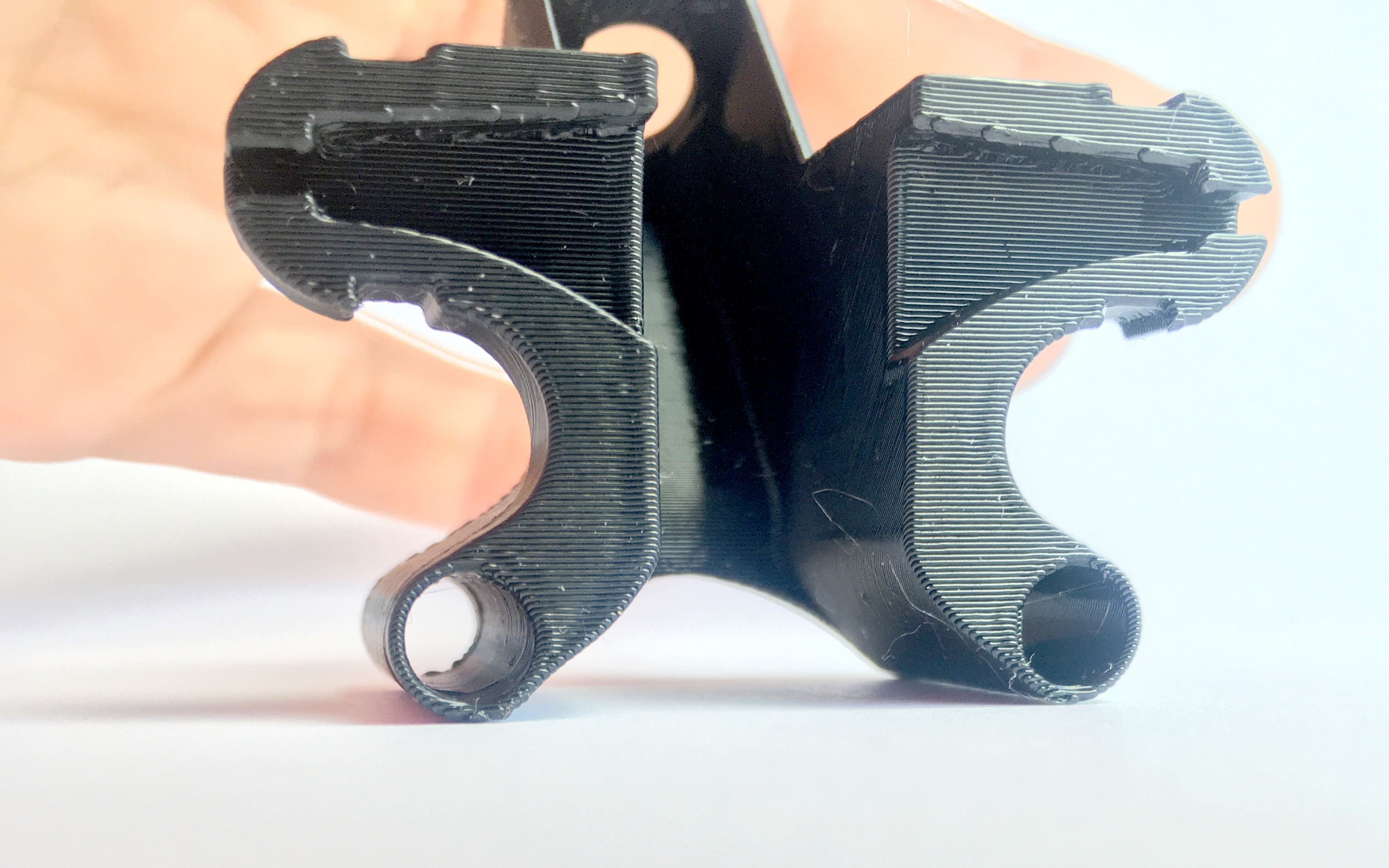 mark4 v2 FPV drone antenna holder mount SMA ELRS TBS STL 3D print model_7