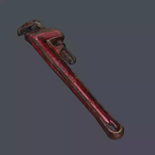 Pipe Wrench - PBR Game Ready