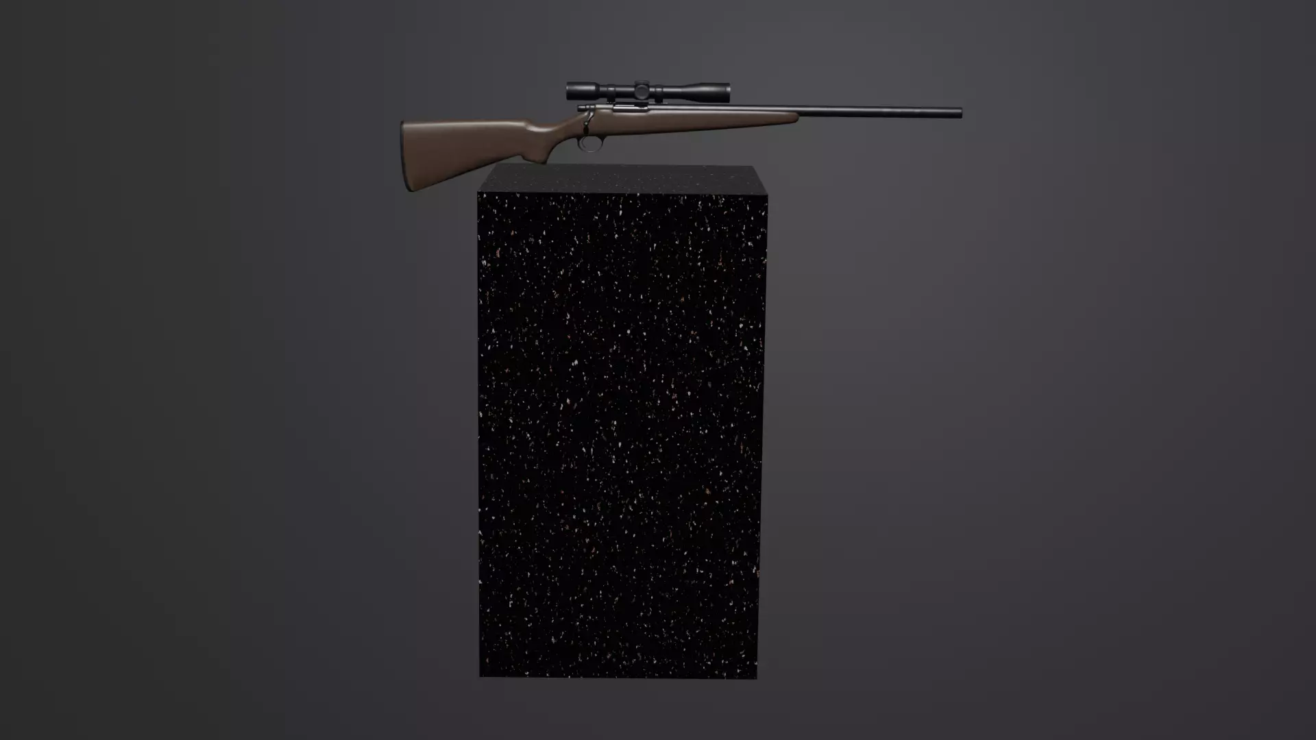Free sniper Rifle Free low-poly 3D model