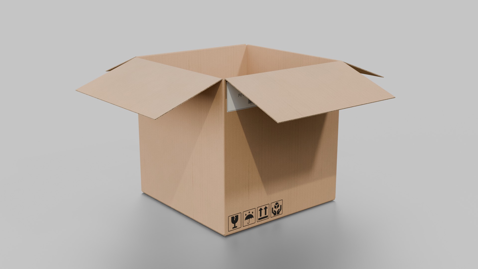 Compact Packaging Box Solutions - Rigged and Customizable 3D Model Collection_9