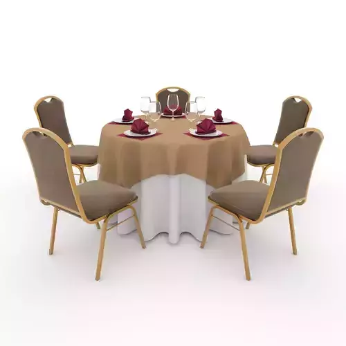 Banquet Table and Chair 12