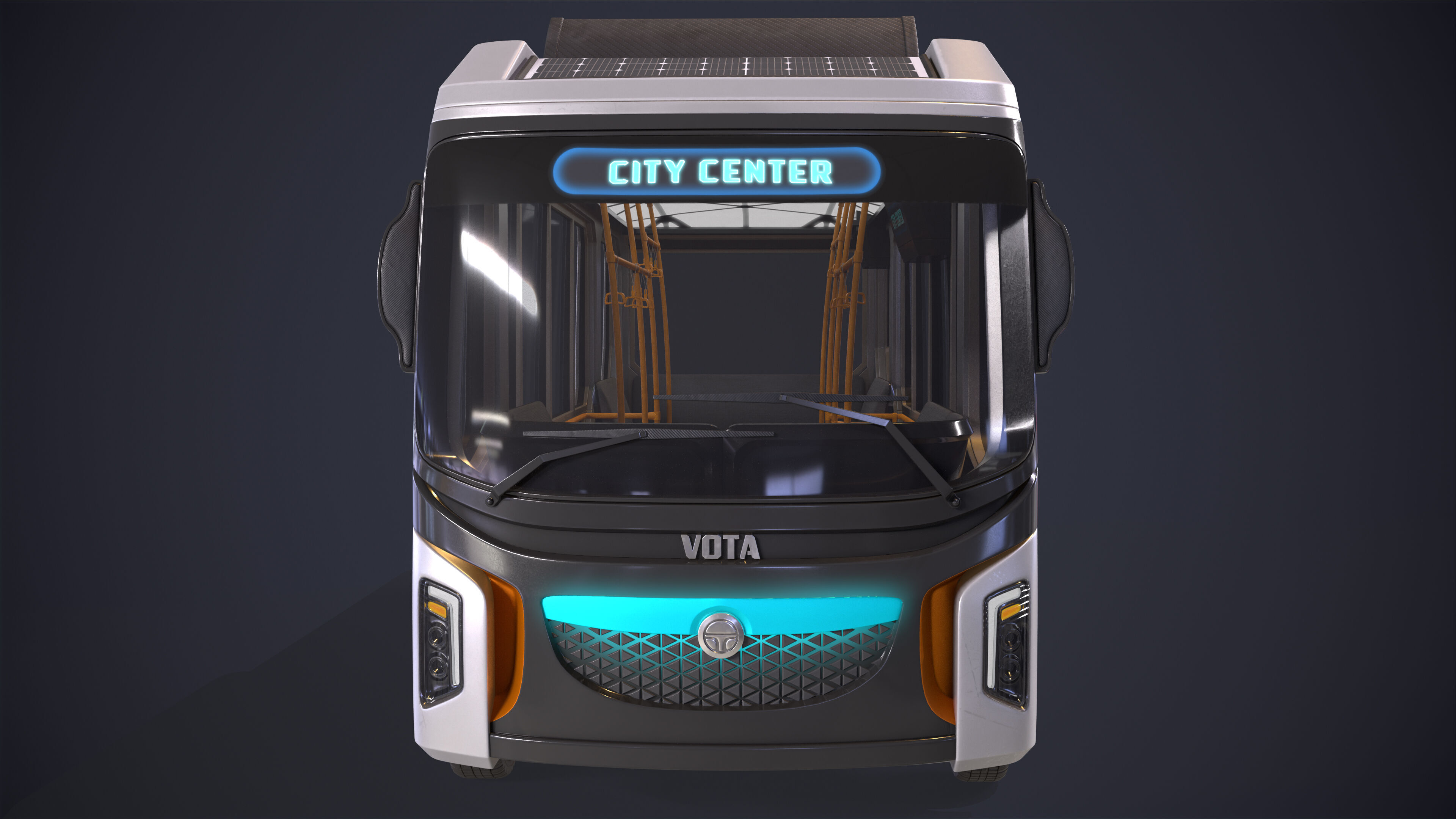 Bus Electric City 3D model_7