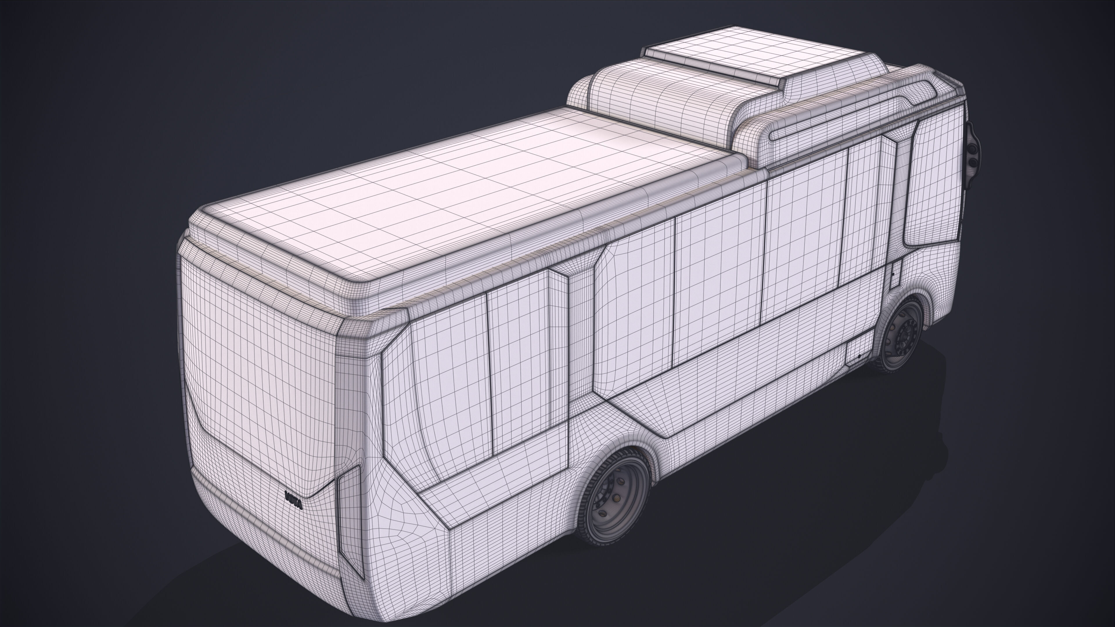 Bus Electric City 3D model_12