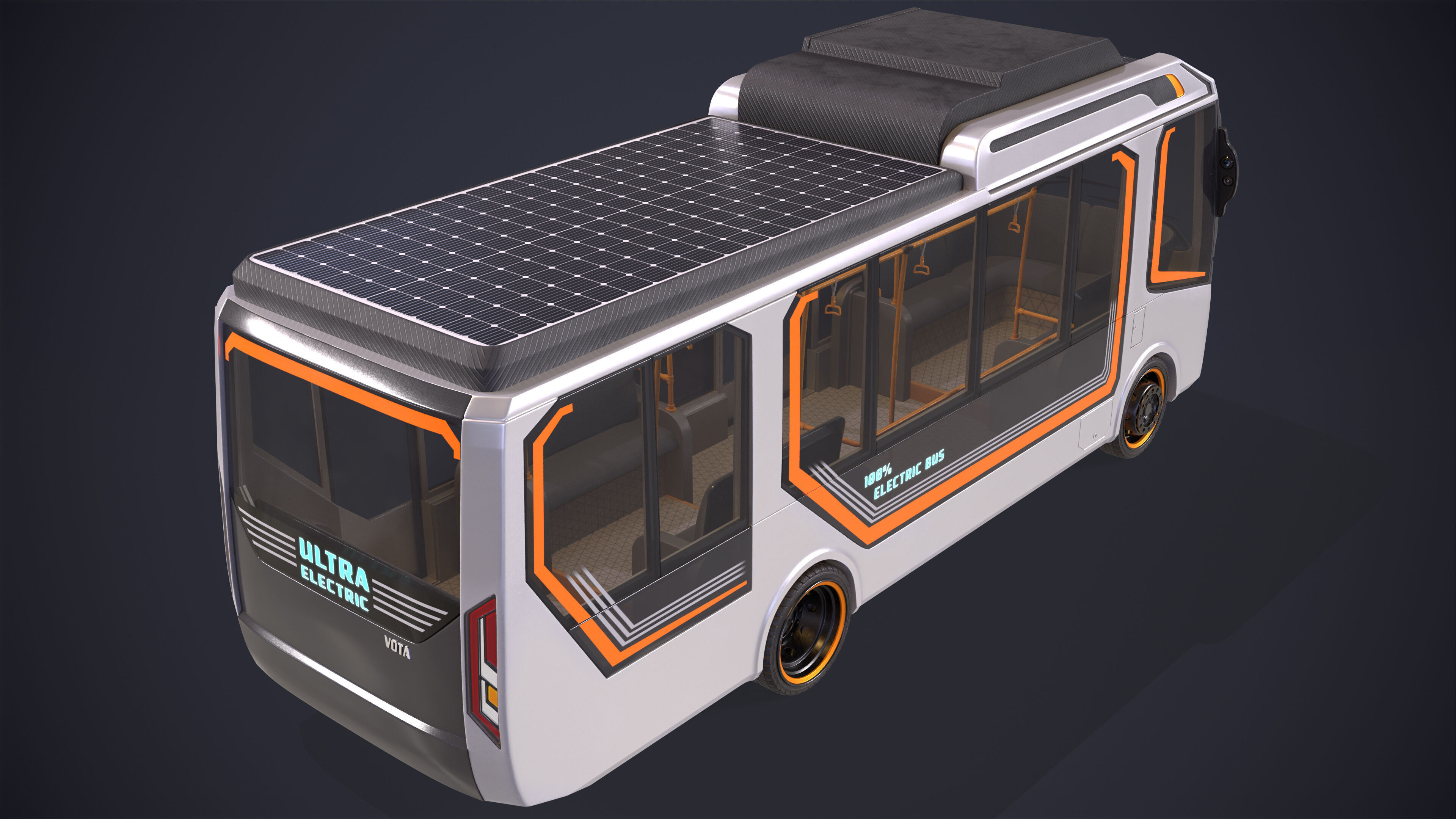 Bus Electric City 3D model_4