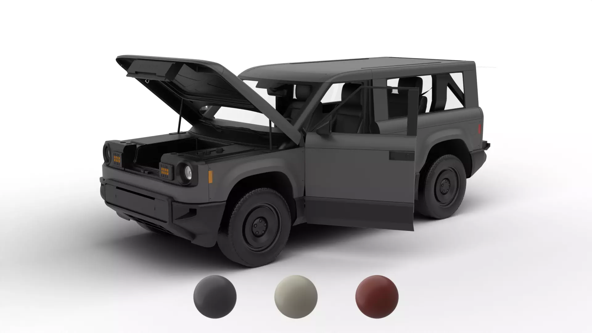 Slate Truck SUV 2027 HQ 3d model 3D model_0