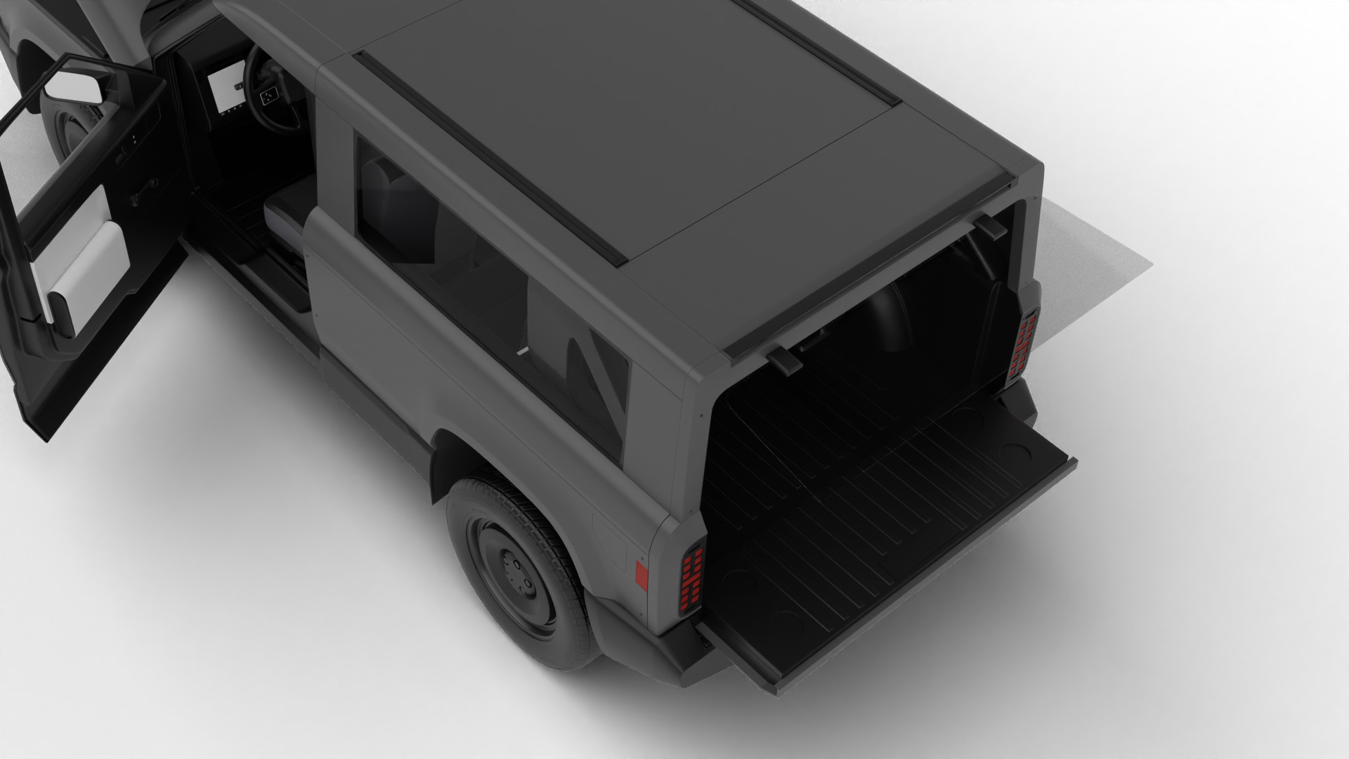 Slate Truck SUV 2027 HQ 3d model 3D model_9