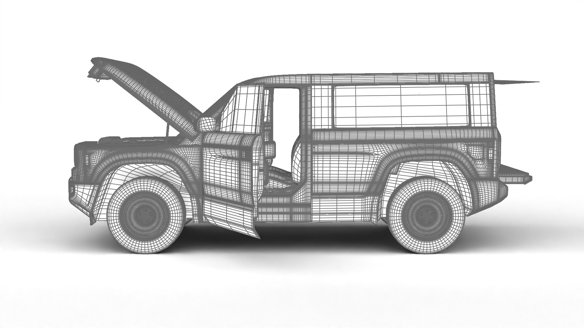 Slate Truck SUV 2027 HQ 3d model 3D model_29