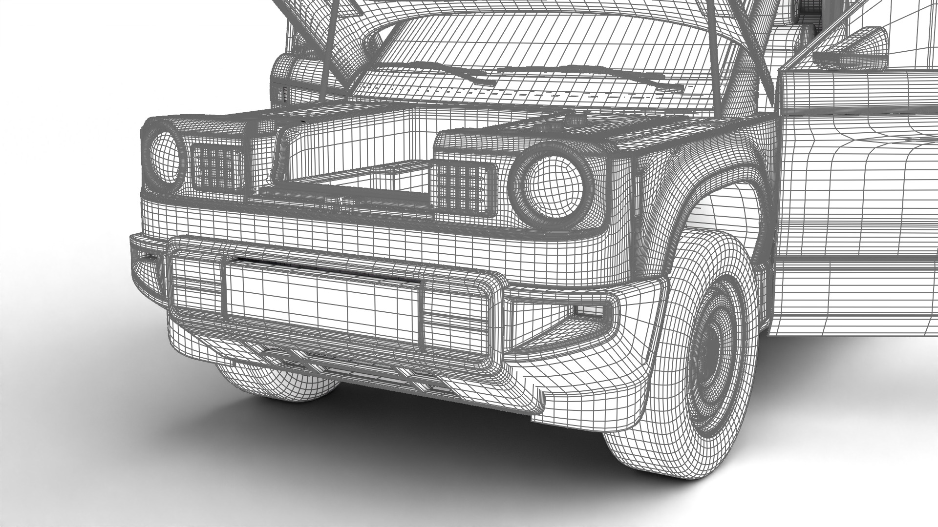 Slate Truck SUV 2027 HQ 3d model 3D model_39