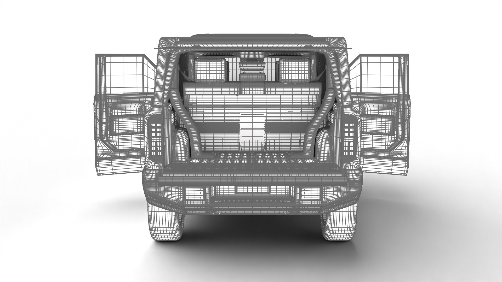 Slate Truck SUV 2027 HQ 3d model 3D model_35