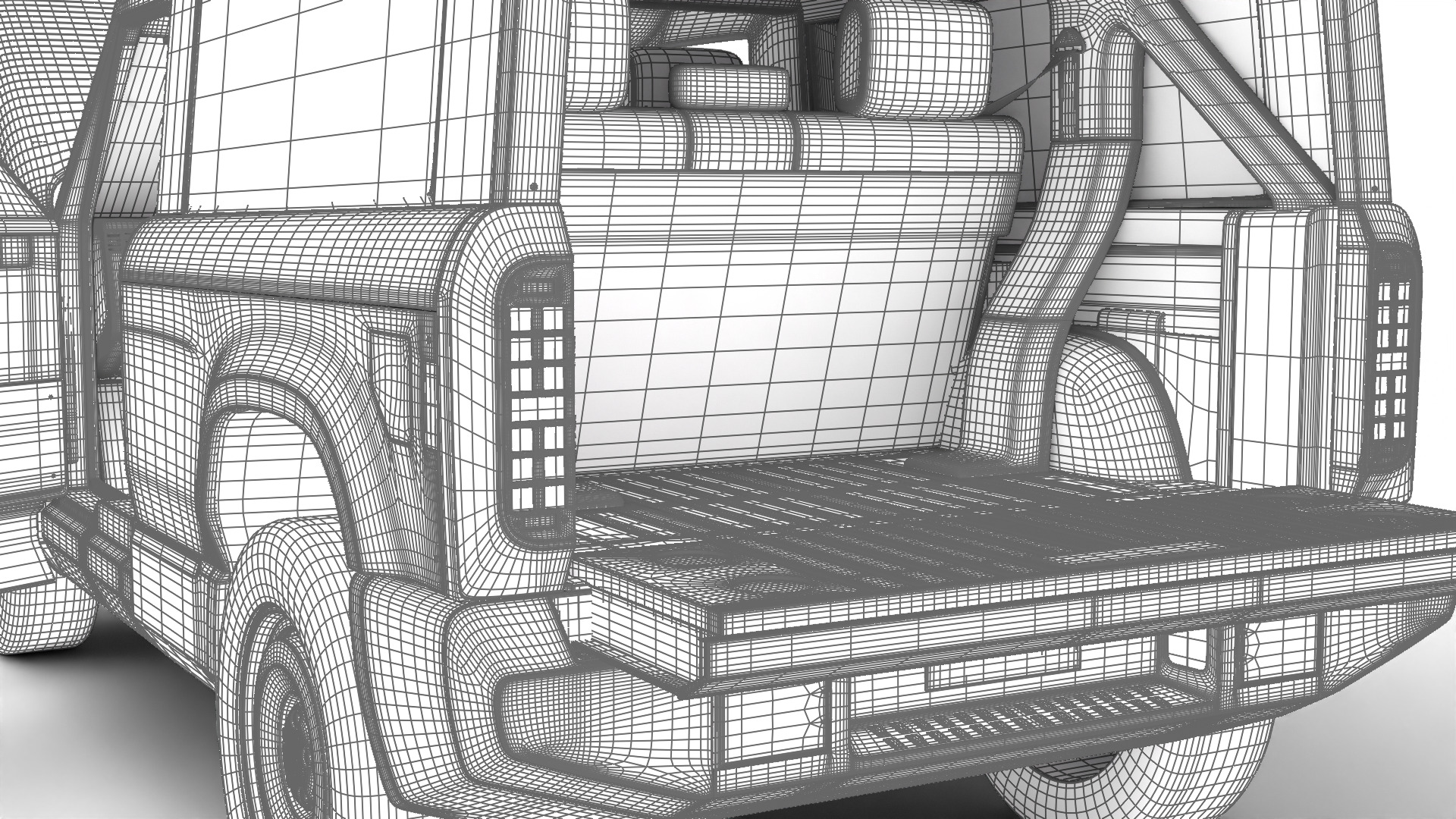 Slate Truck SUV 2027 HQ 3d model 3D model_45