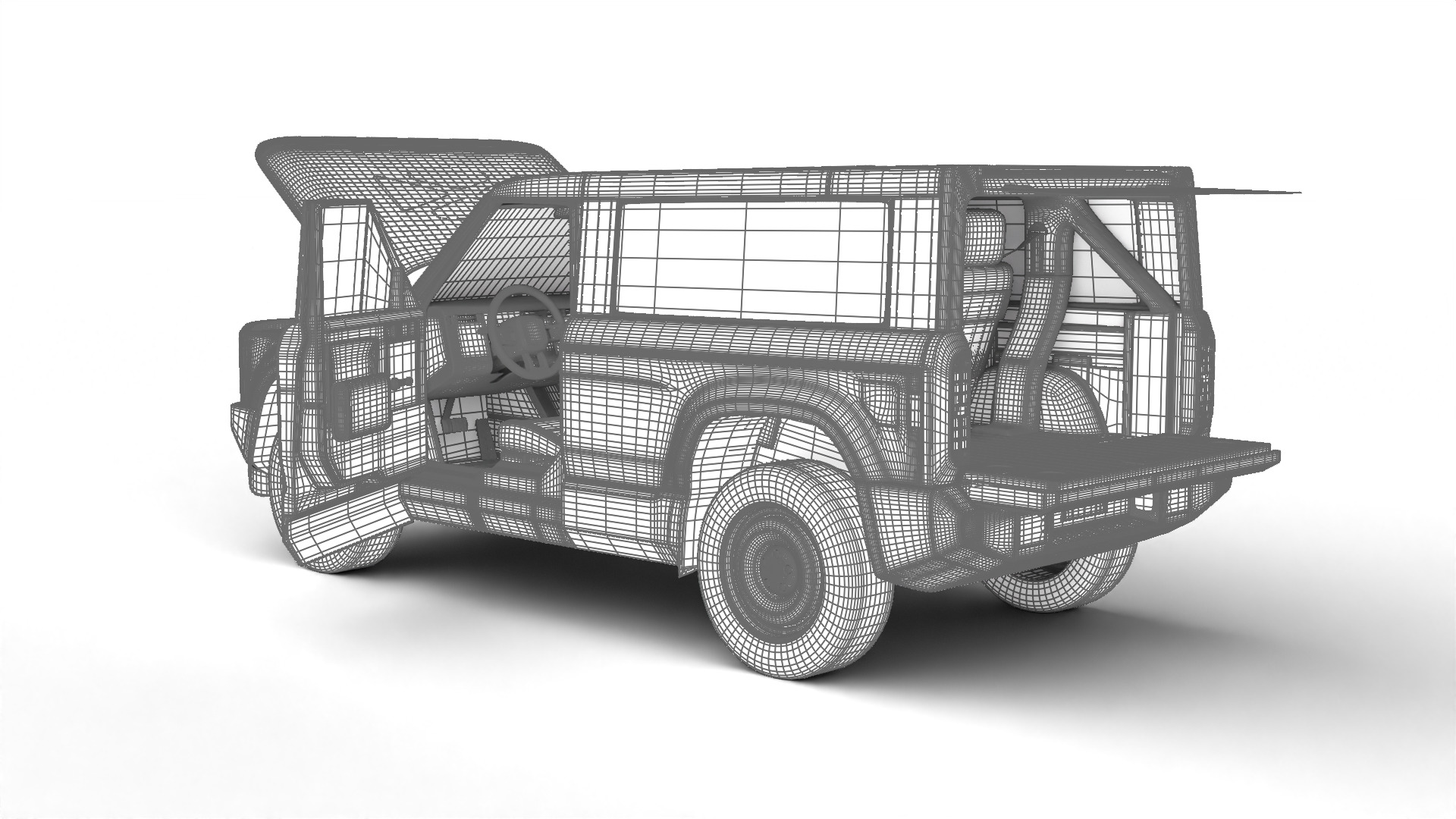 Slate Truck SUV 2027 HQ 3d model 3D model_33