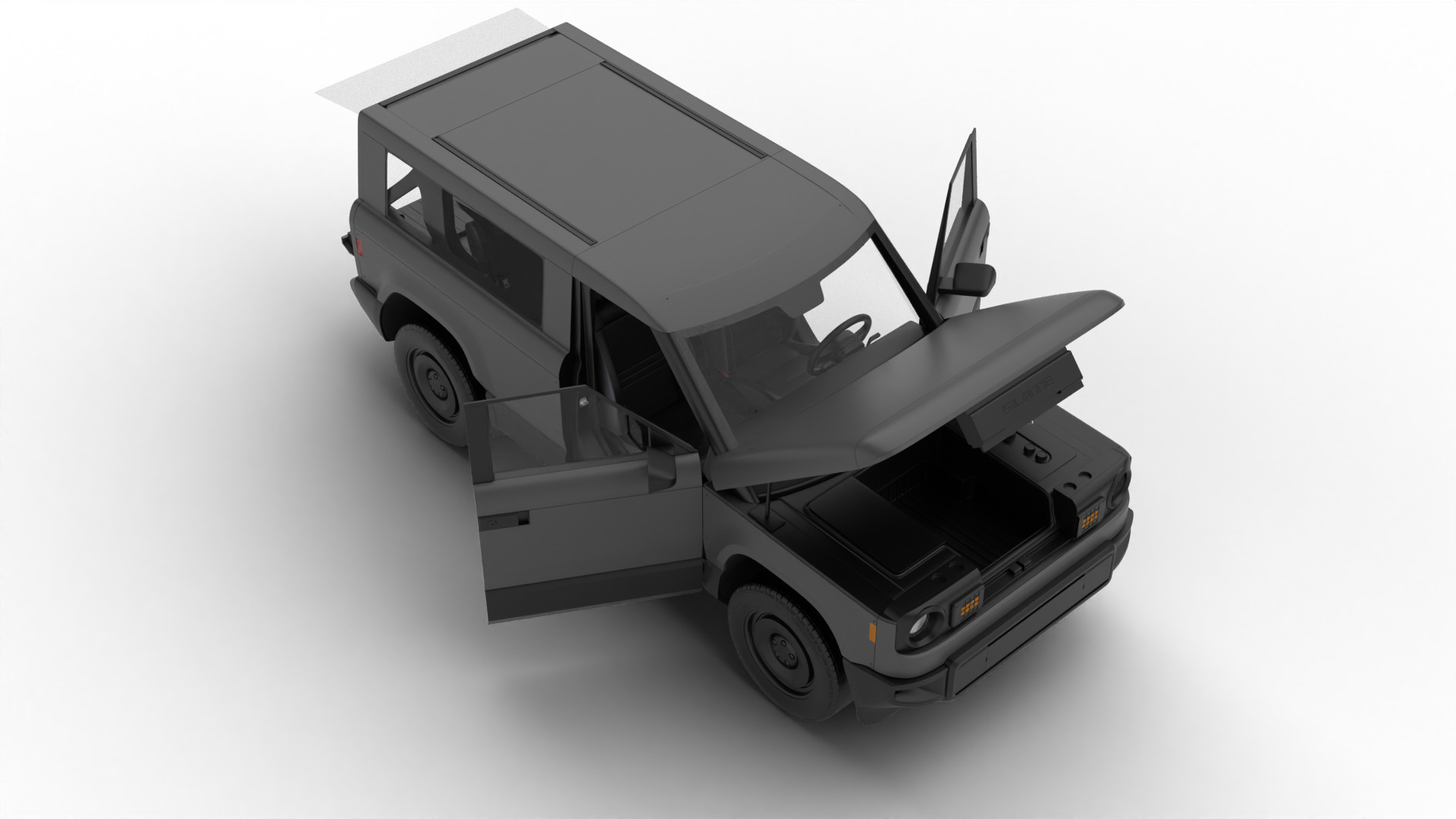 Slate Truck SUV 2027 HQ 3d model 3D model_16