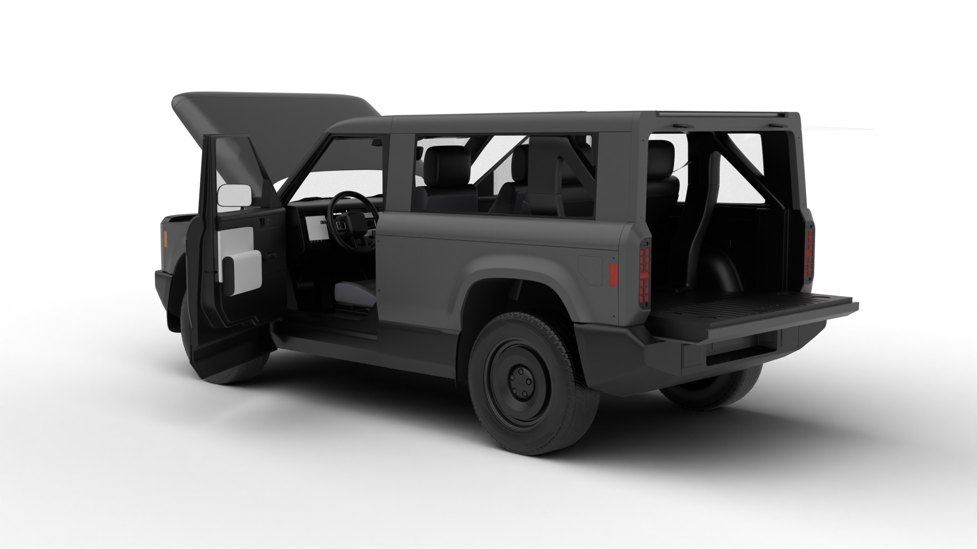 Slate Truck SUV 2027 HQ 3d model 3D model_3