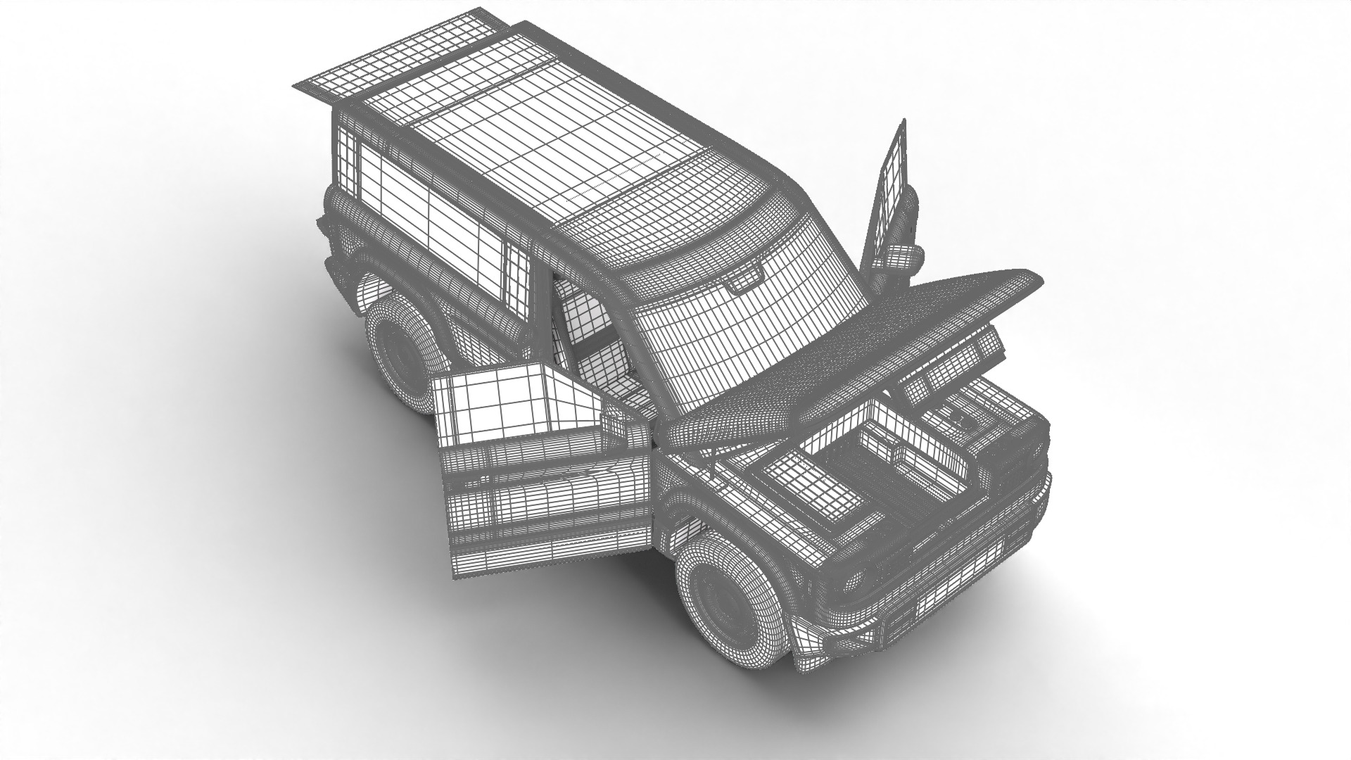 Slate Truck SUV 2027 HQ 3d model 3D model_32