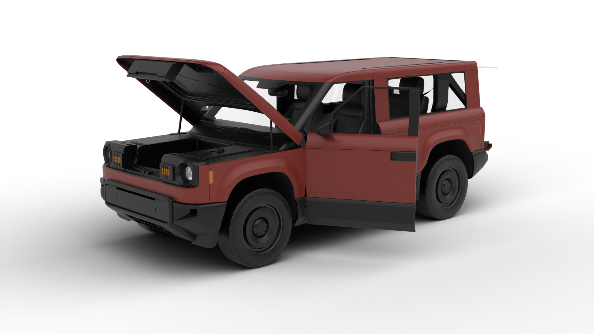 Slate Truck SUV 2027 HQ 3d model 3D model_2