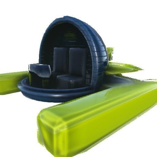 Mini Exploration Sub Low-poly 3D model_0