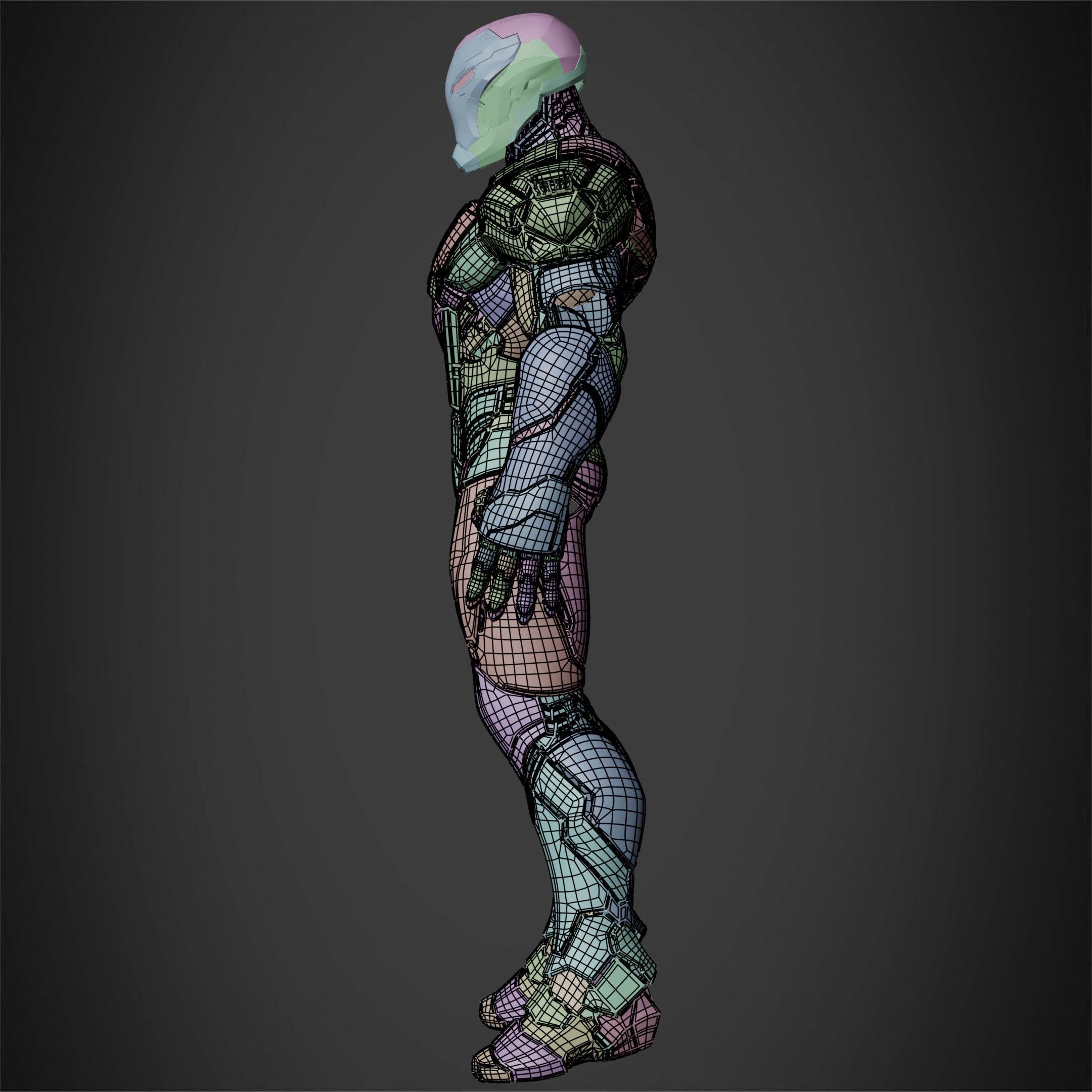 Marvel Rivals Iron Man Full Armor for Cosplay 3D Model Collection_20