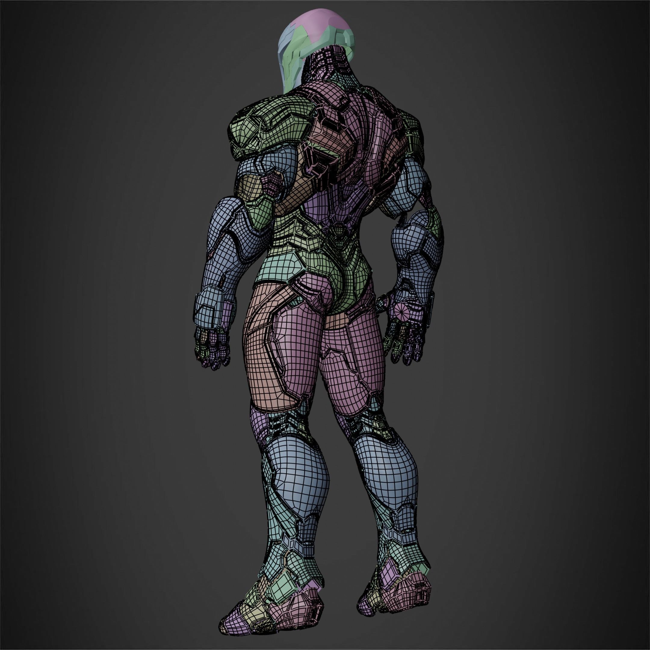 Marvel Rivals Iron Man Full Armor for Cosplay 3D Model Collection_22