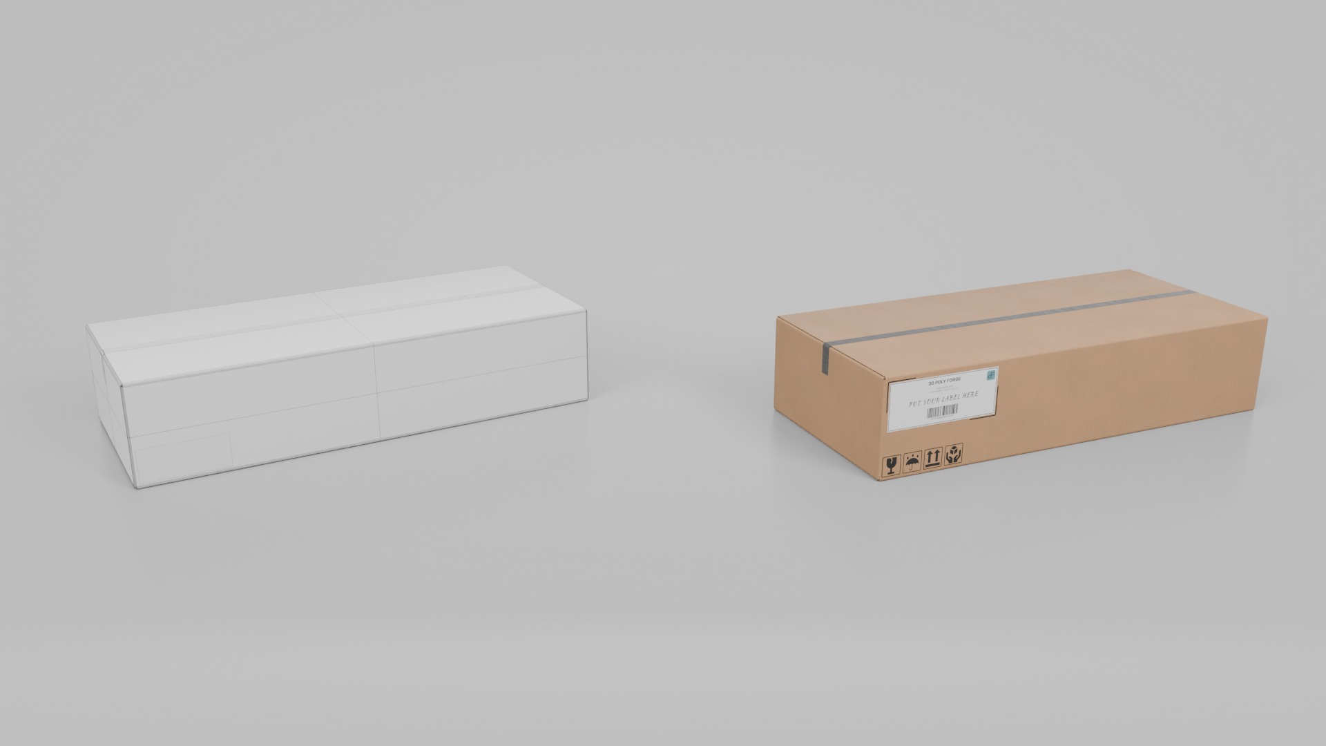 Vertical Storage Box Specialists - Rigged and Customizable Set 3D Model Collection_38