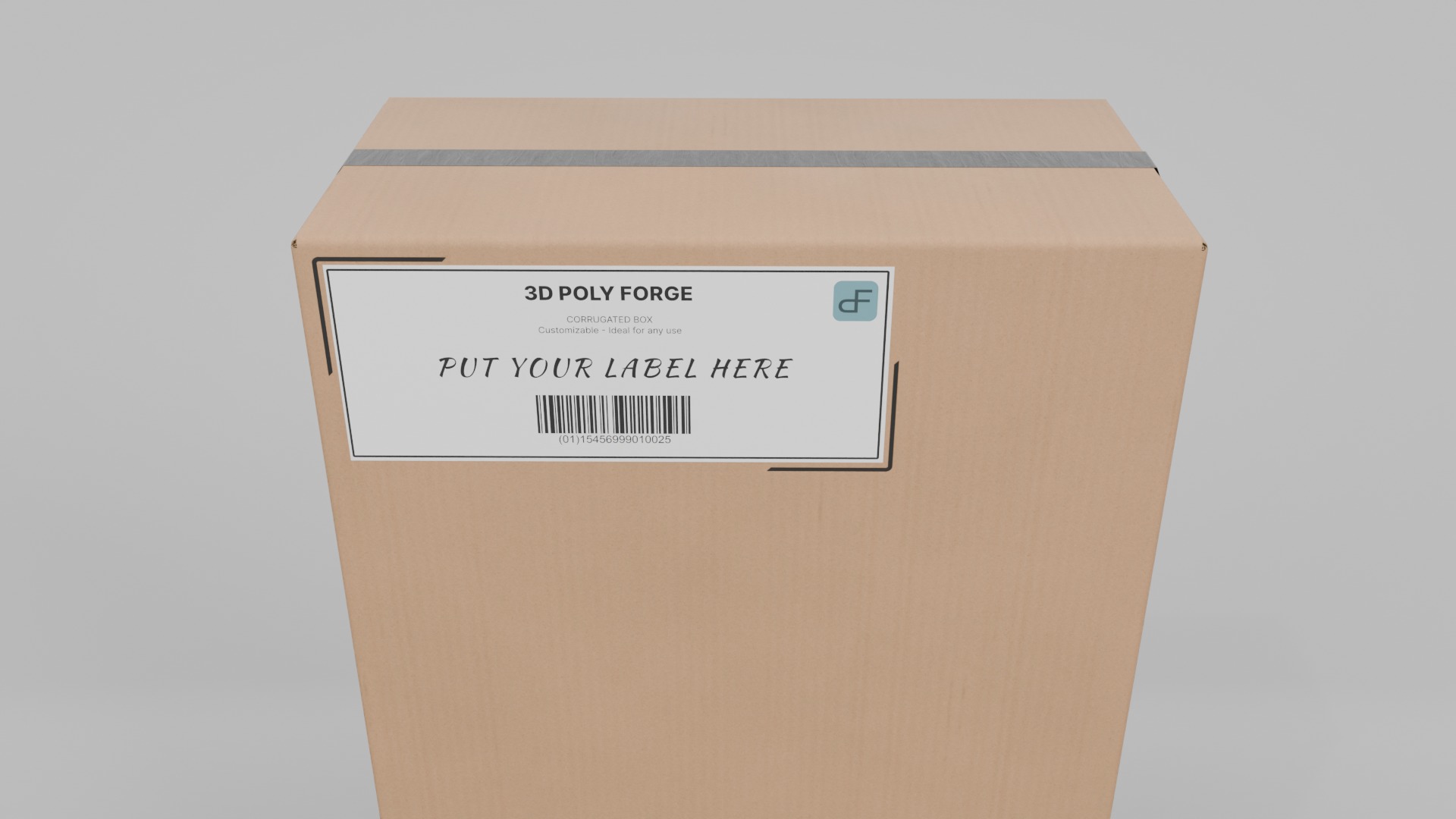 Vertical Storage Box Specialists - Rigged and Customizable Set 3D Model Collection_16