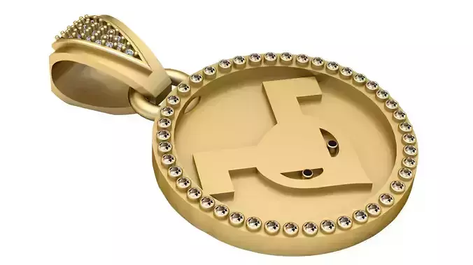 old Medallion Pendant