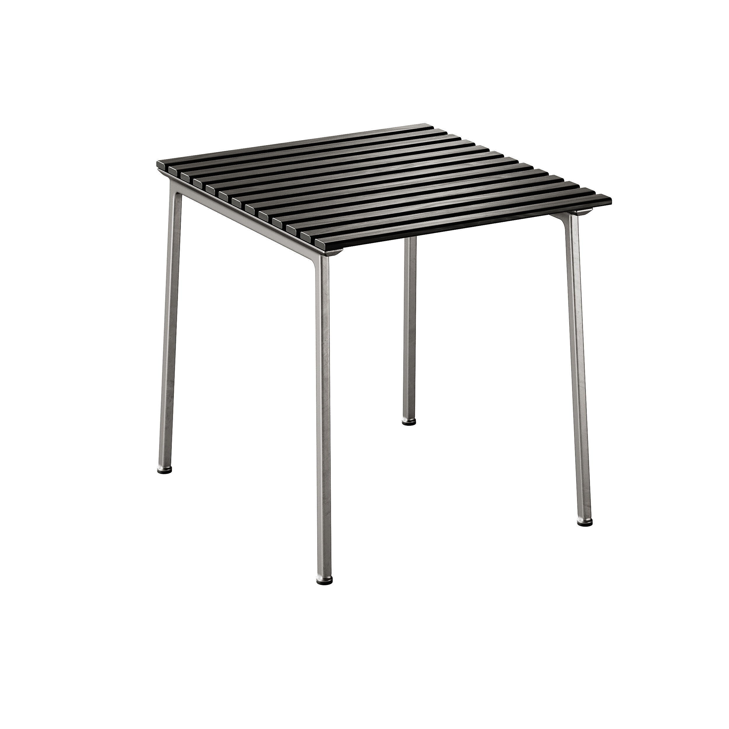 Traverse Garden Table and Chair with armrests by Hay 3D model_3