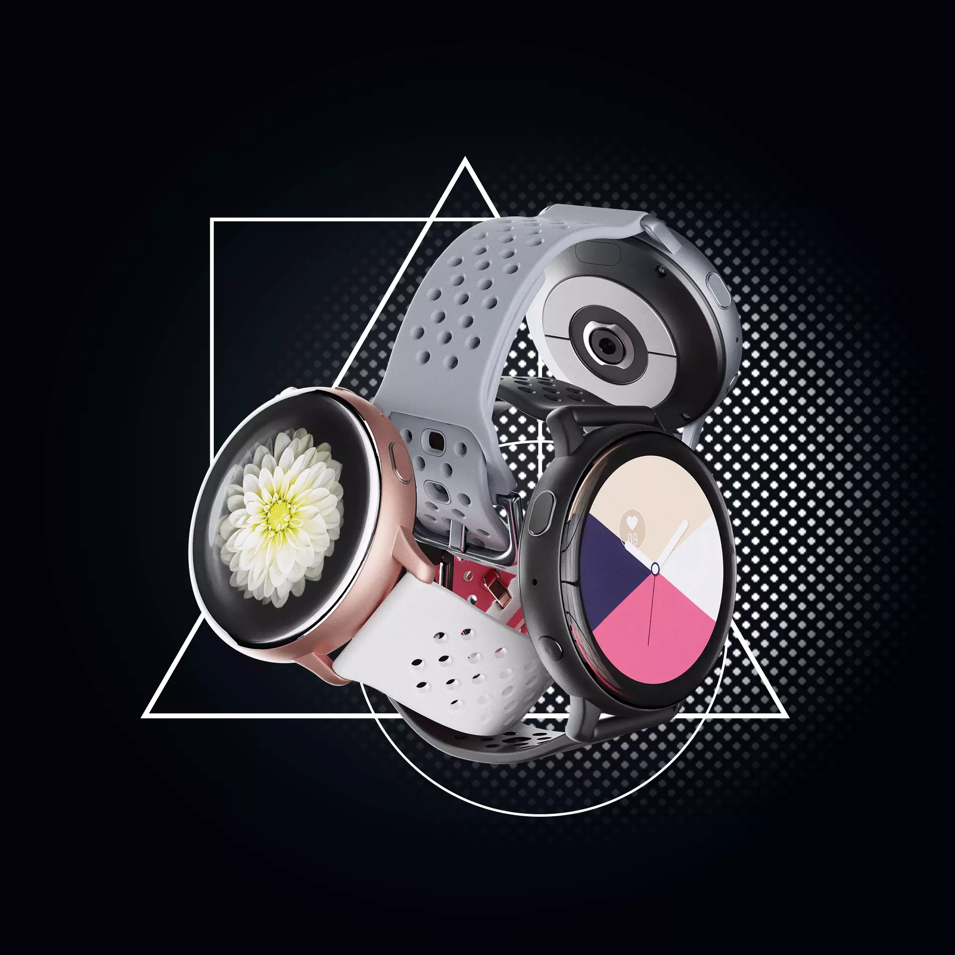 Galaxy Smartwatch Active 2 Free 3D model