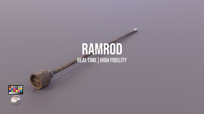 Ramrod Low-poly 3D model