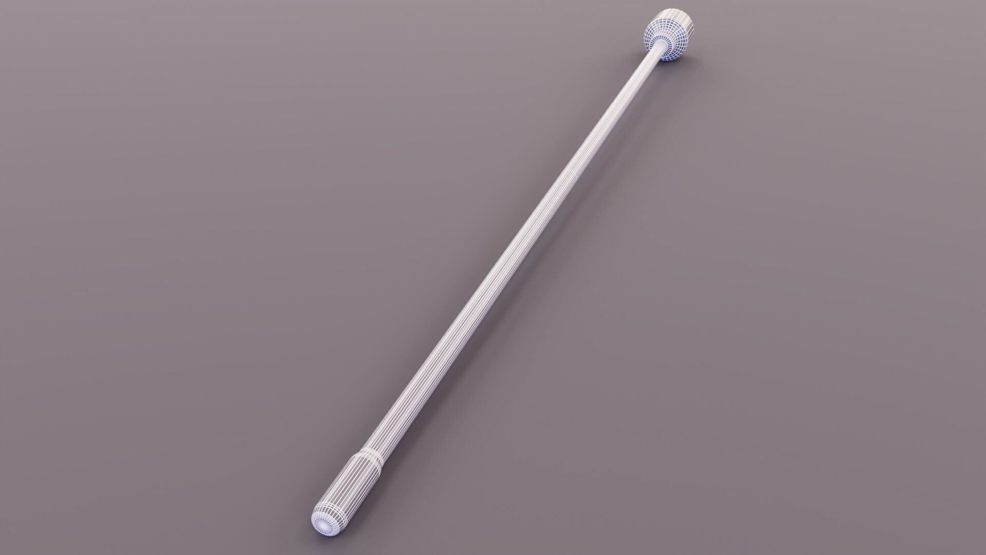 Ramrod Low-poly 3D model_6