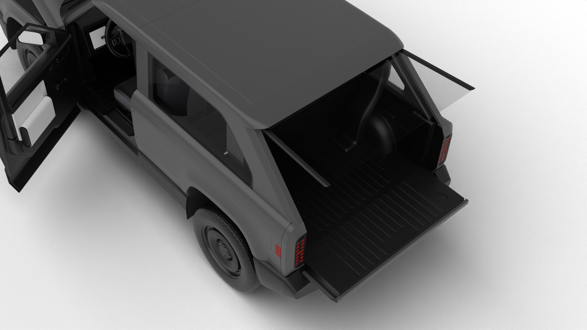 Slate Truck Fastback SUV 2027 HQ 3d model 3D model_13