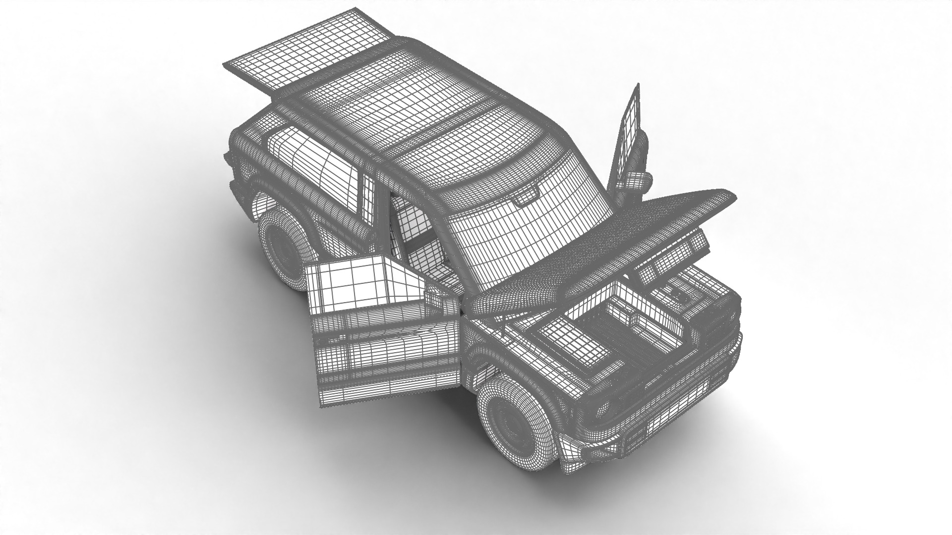 Slate Truck Fastback SUV 2027 HQ 3d model 3D model_40
