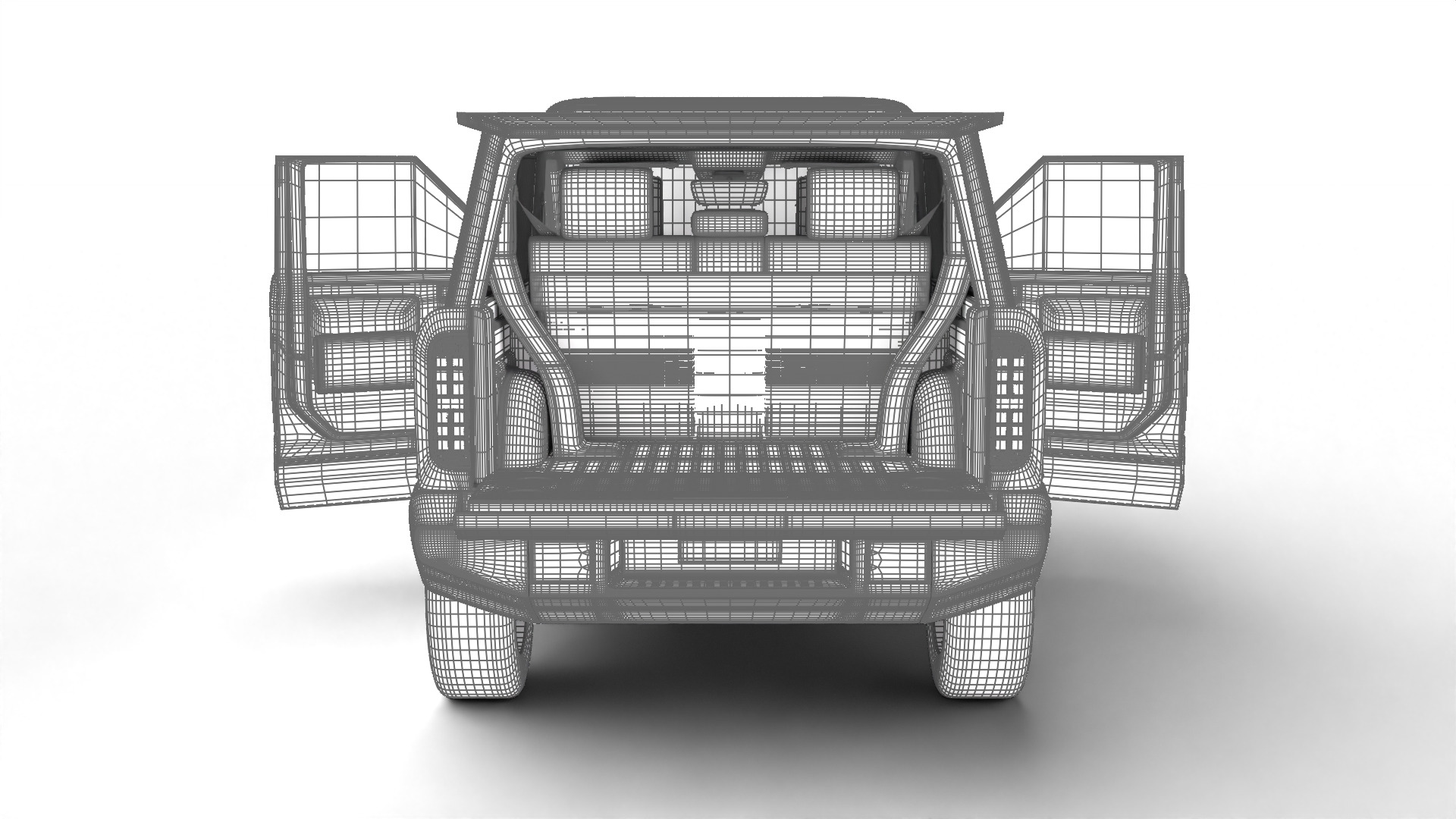 Slate Truck Fastback SUV 2027 HQ 3d model 3D model_31