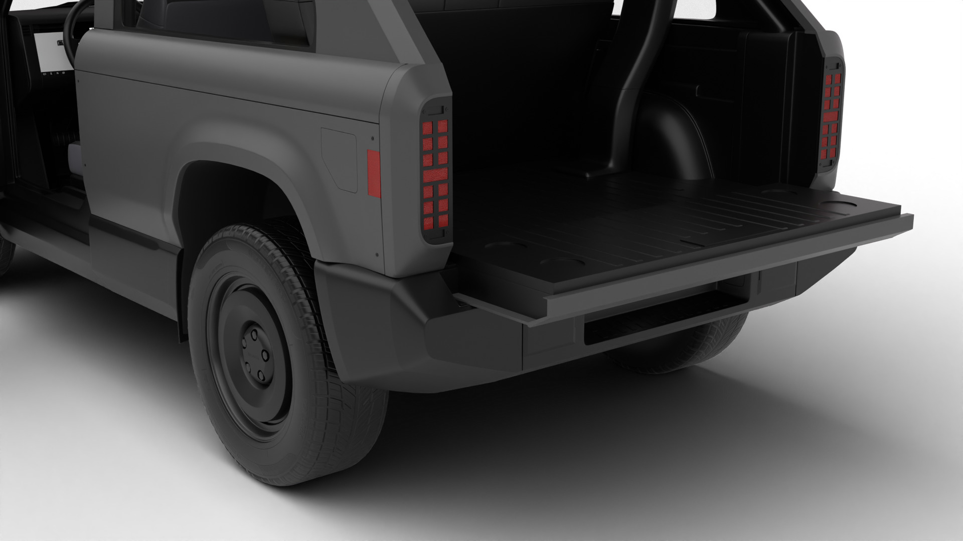 Slate Truck Fastback SUV 2027 HQ 3d model 3D model_11