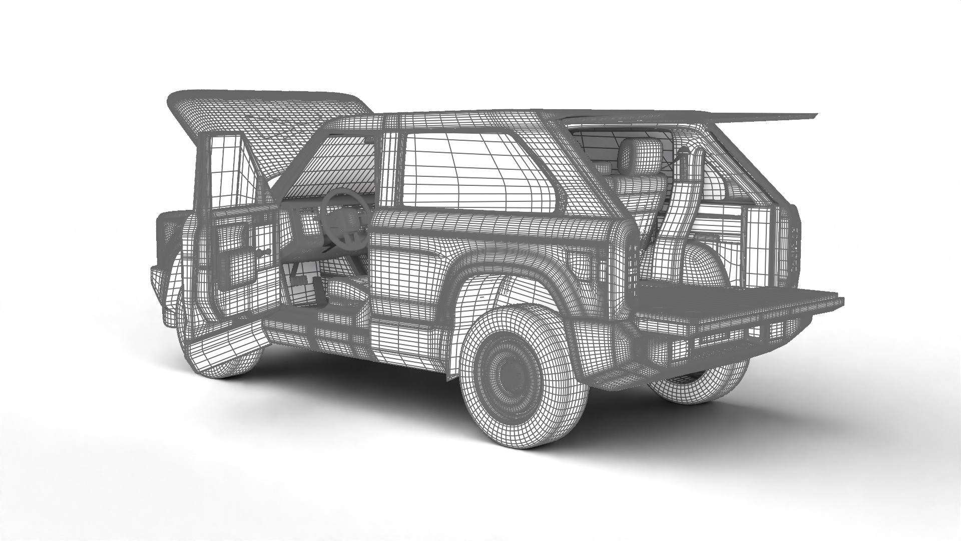 Slate Truck Fastback SUV 2027 HQ 3d model 3D model_27