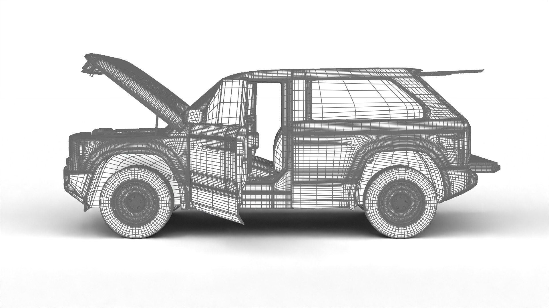 Slate Truck Fastback SUV 2027 HQ 3d model 3D model_34