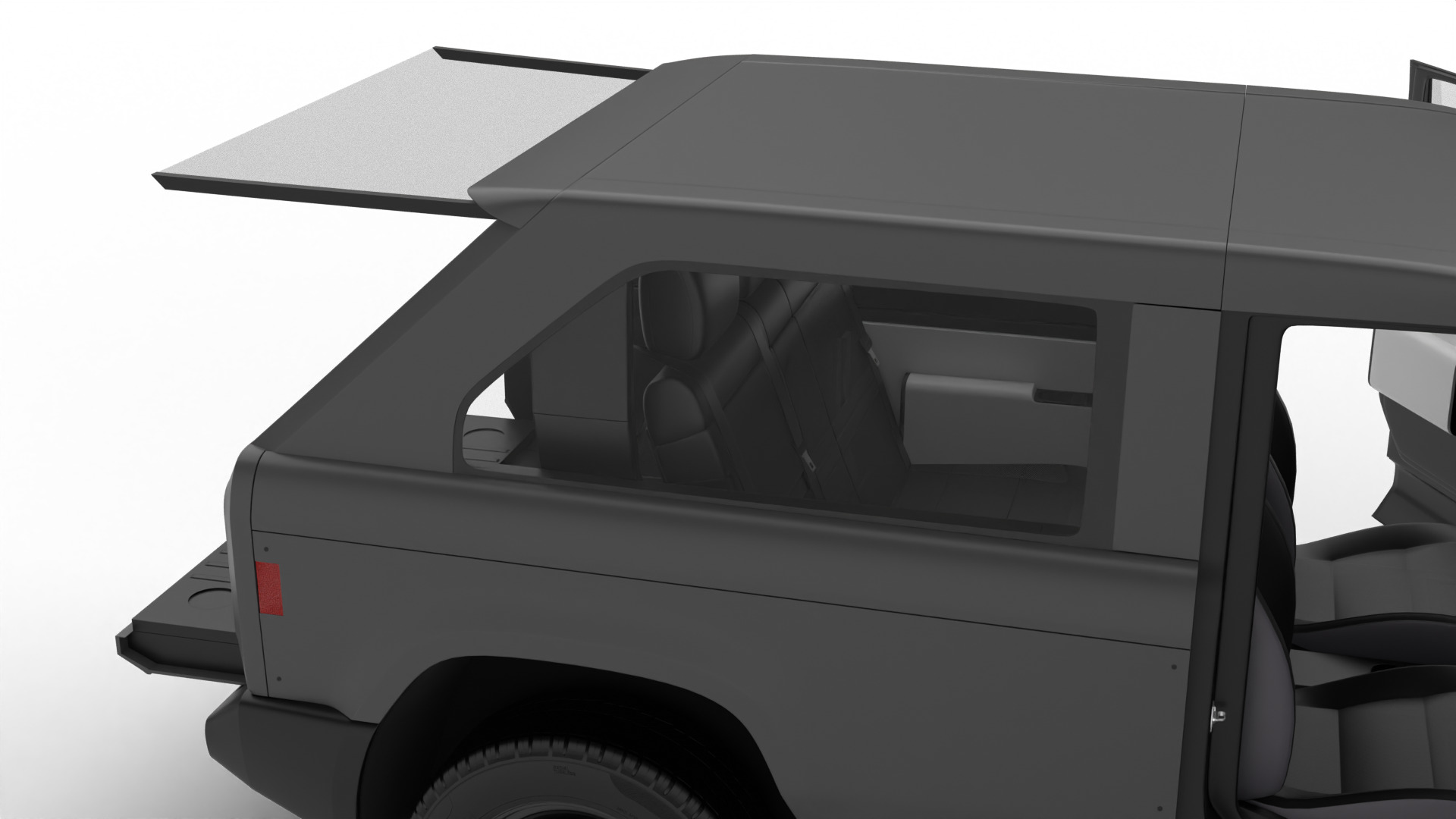 Slate Truck Fastback SUV 2027 HQ 3d model 3D model_9