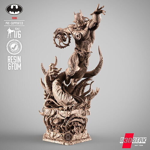 B3DSERK Dawnbreaker Sculpture 3D print model